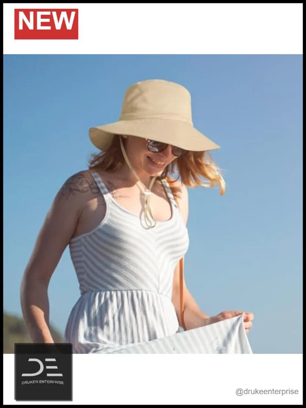 Women Wide Brim Bucket Sun Hat UPF 50+ UV Protection Foldable Beach Hat